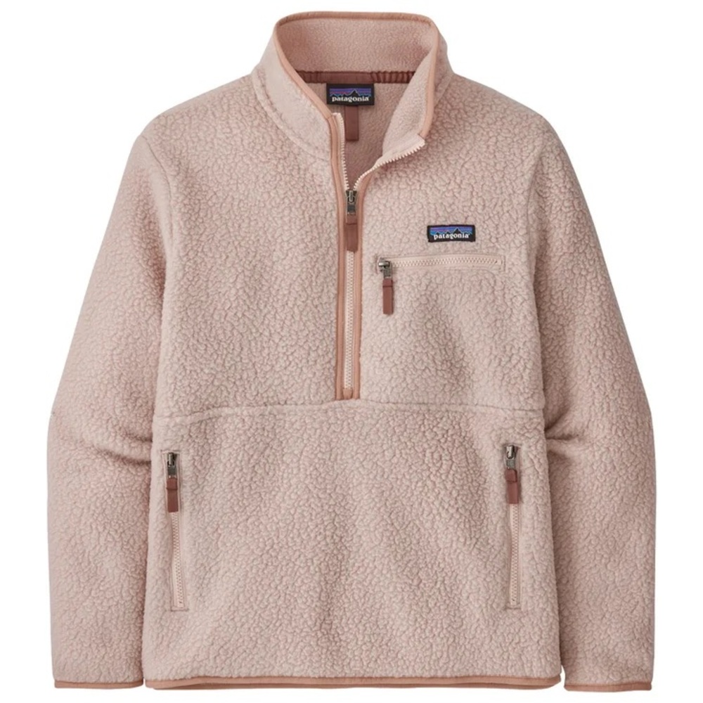 Patagonia Light Pink Fleece Hoodie